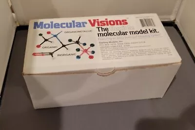 Darling Models MOLECULAR VISIONS THE FLEXIBLE MOLECULAR MODEL KIT 1A Science • $19.95