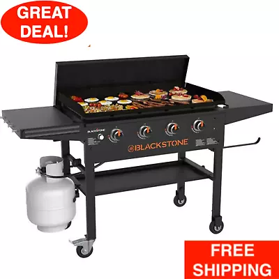 Blackstone Gas Griddle Grill Propane 36 In Cooking Station 4 Burner Backyard NEW • $389.99