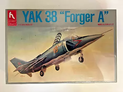 HOBBYCRAFT YAK 38  FORGER A  1/72 SCALE HC1384 - SEALED BOX- Seal Has Tear • $24.95