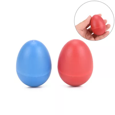 2pcs/lot Plastic Egg Maraca Rattles Shaker Percussion Kid Musica~LO • $2.16