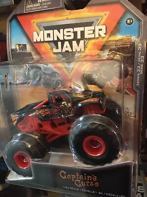 Spin Master Monster Jam CAPTAIN'S CURSE Series 33 Diecast 1/64 2023 • $10.99