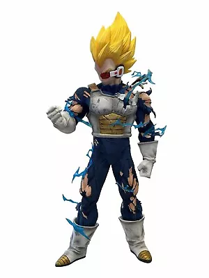 46cm Large Vegeta Dragon Ball Statue Model Action Figure Toy Anime Collectibles • $85