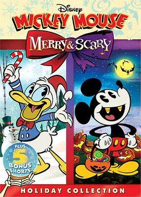 Disney Mickey Mouse Merry & Scary (dvd 2017)  Animated - Family • $8.49