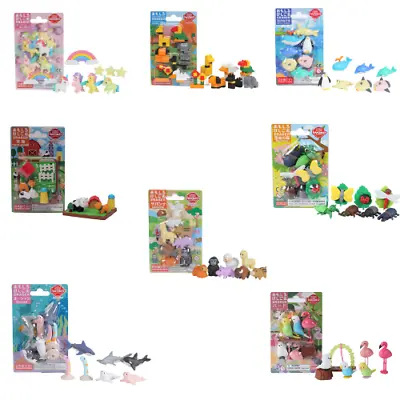 IWAKO Japanese Puzzle Eraser Rubbers Blister Set - Animals Collections • £5.99