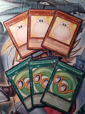 £4.99 • Buy 3 X YGLD-ENC22/35 Marshmallon & Glasses Common Unl Ed Mint YuGiOh Playset 