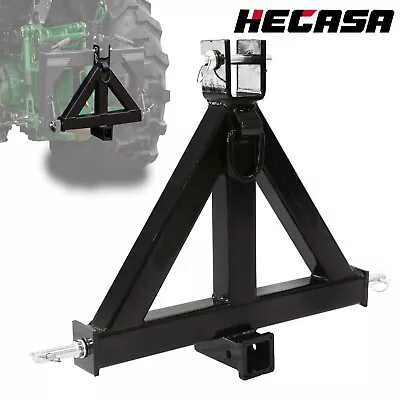 3 Point 2  Receiver Trailer Hitch Category 1 Tractor Tow Drawbar Heavy Duty • $66.90