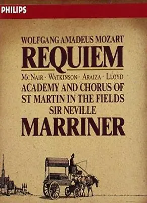 Mozart: Requiem K.626 CD  Wolfgang Amadeus Mozart Fast Free UK Postage • £2.21