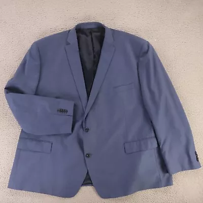 Michael Kors Jacket 4XL Blue Polyester Summer Cool Blazer Sport Coat 58R • $99.97