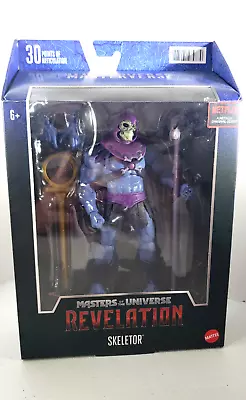 Masters Of The Universe Masterverse Revelation Skeletor Figure New In Box Mattel • $13.99