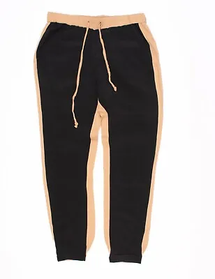 $43.99 • Buy Brochu Walker Color Block Silk Panel Pull On Jogger Pants Size S Small 