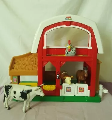 Fisher Price Toys Vintage Little People Animal Sounds Farm & Animals. • $29.95