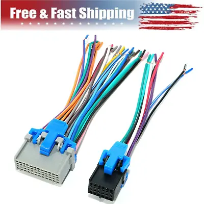 For 2003-2007 Chevrolet Silverado Stereo Factory Car Radio Wiring Harness Plug • $11.24