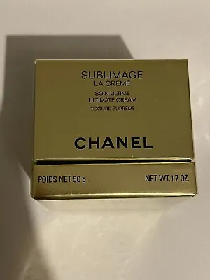 100% Authentic Chanel SUBLIMAGE LA CRÈME TEXTURE SUPREME ULTIMATE CREAM 50g £350 • £249.99