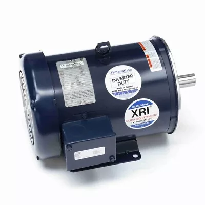 C386B Marathon Motor 184TTFW16027 | 5HP 3 Phase Motor • $799.99