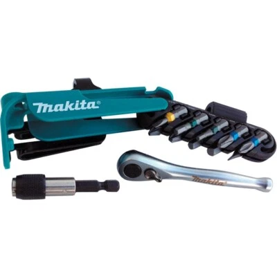 £18.26 • Buy Makita P-79142 Screwdriver Bit Set Comes With Ratchet (12PC)