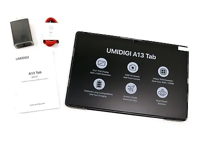 UMIDIGI A13 Tab 10.5  FHD Wi-Fi + Cellular 8GB RAM 128GB ROM (Space Gray) - NEW  • $129