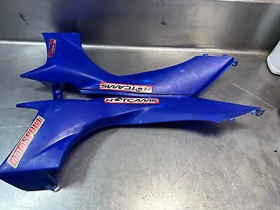2004 - 2013 Carb Model YFZ450 Right And Left Side Plastic Fender Panels (blue) • $93.75