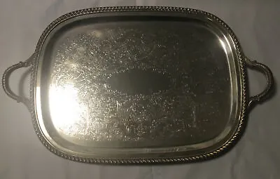 Vintage Epca By Poole Waiter Tray 19  X 14 1/4  • $38