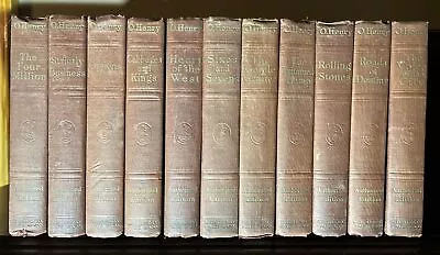 O’Henry Authorized Edition 11 Book Set 1920 Doubleday HC • $74.99