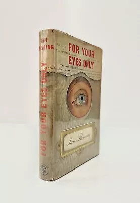 Ian Fleming 1st Edition For Your Eyes Only Red Lettering Spine • £589