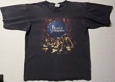 Vintage Black Sabbath 1999 Reunion Tour T Shirt Size XL Rock 90s Ozzy Tour • $79.99