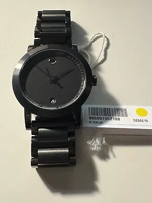 Movado Museum Men's Black Watch - 0606615 • $65