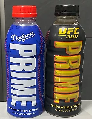 Prime Hydration UFC 300 & LA Dodgers V2 Bottle Rare USA Import New Flavour • £21.99