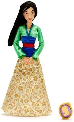 Disney Mulan Classic Doll With Pendant – 11 ½ Inches • $13.99