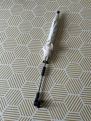 Bugaboo Off White / Cream Parasol With Cameleon Clip • £10