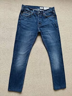 All Saints Cigarette Blue Jeans. W: 28  L: 28 . Skinny Fit. Very Good Condition. • £14.50