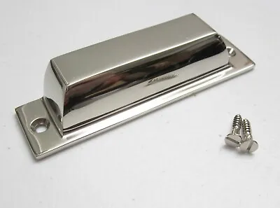 NEW Rejuvenation MISSION 4  BIN PULL Polished Nickel Finish (C100156/Square/Cup) • $11.99