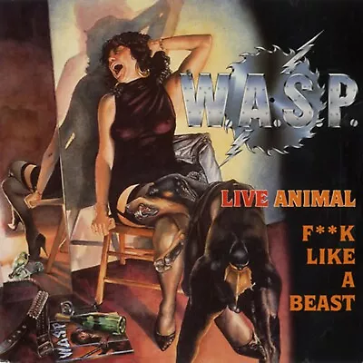 WASP Live Animal F**k Like A Beast SINGLE 12x12 Album Cover Poster Gloss Print • $22.99