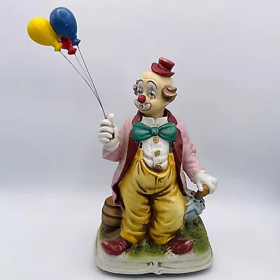 Melody In Motion BALLOON CLOWN Hobo Porcelain ***READ Music And Head Not Working • $14.90