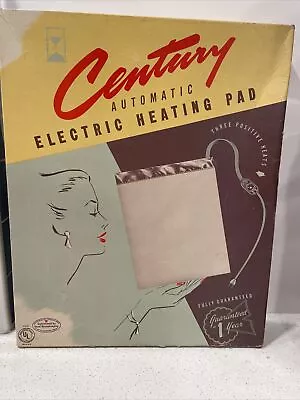 Vintage Century Electric Heating Pad - Original Box! • $9.99