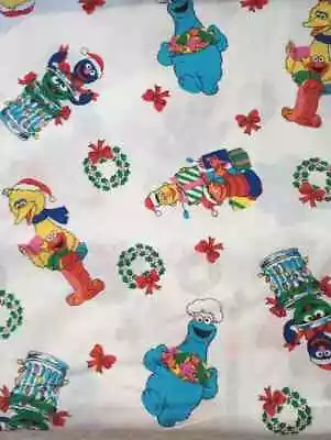 Sesame Street Christmas Elmo Fun Fabric Length Character 26 X 22 Inches • $12.44