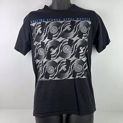 Vintage Acme Made In Australia 1989 Rolling Stones Steel Wheels T-Shirt • $399.99