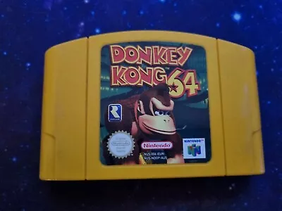 $40 • Buy Donkey Kong 64 - Nintendo 64 PAL Genuine *TESTED & WORKING*