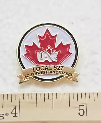 UA Plumbers Steamfitters & Welders Pin - Local 527 Southwestern Ontario • $34.99