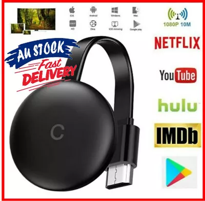 For Chromecast Google Wireless HDMI-Compatible HD Display Media Streaming Videos • $22.48