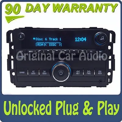 Unlocked Chevy Impala Monte Carlo Am FM Radio 6 Disc CD Changer Player Receiver • $225