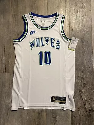 Minnesota Timberwolves #10 Mike Conley Jr. Throwback Jersey - Men’s M • $74