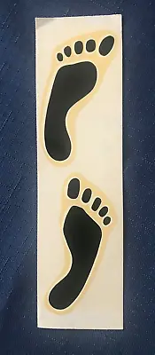 Vintage 1960's FEET Water Transfer Decal • $15