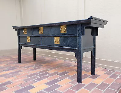 CENTURY FURNITURE Pagoda Credenza/Console Table-Hollywood Regency-Chin Hua  • $1999.99