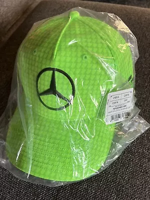 Relist Timewaster *BNWT* Mercedes AMG Petronas F1 Team Hamilton Neon Green Cap • £12.50