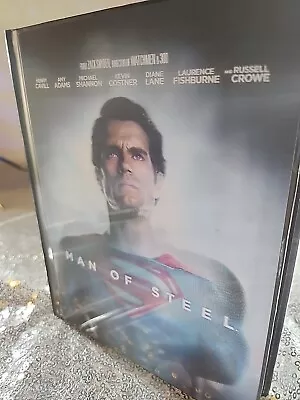 Man Of Steel (Blu-Ray DVD 2013 3-Disc Set) Target Exclusive Lenticular Digibook • $12