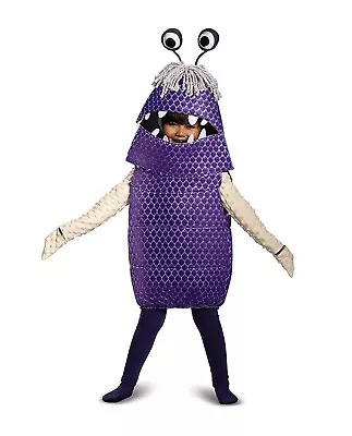 Toddlers Monsters Inc Boo Purple Monster Childs Halloween Costume 2T-4T Disguise • $51.74