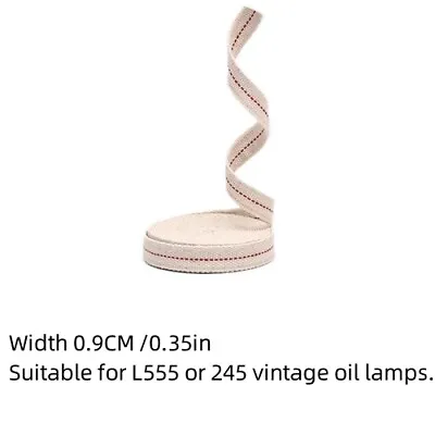 10FT/16FT Lengt 0.9CM Width Wick For L555 245 Vintage Glass Oil Lamp Wick Holder • $9.20