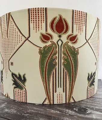 Rennie Mackintosh Pattern Lampshade Art Nouveau Pattern Table Lampshade • £35