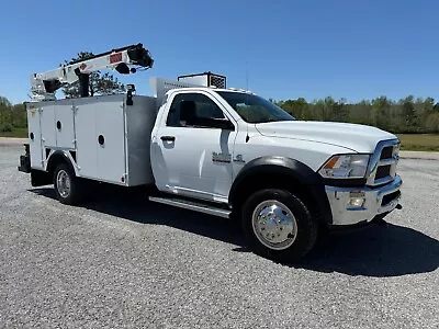 2017 Dodge Ram 5500 Mechanics Truck Service Truck Utility Crane Compressor • $37900