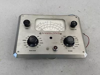 Vintage Weston Model 982 VTVM Vacuum Tube Volt Meter • $49.99